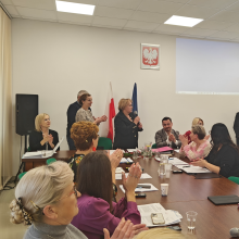 Medal Komisji Edukacji Narodowej dla Dyrektor Przedszkola Publicznego Bajkowej Akademii w Rozalinie